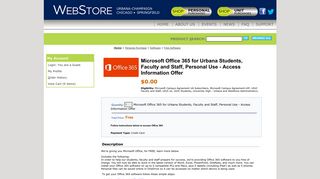 Microsoft Office 365 for Urbana Students, Faculty and Staff, Personal ...