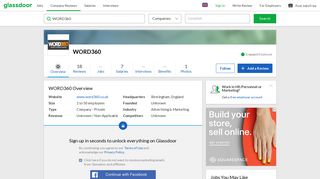 Working at WORD360 | Glassdoor.co.uk