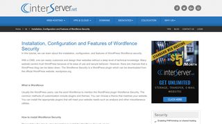 Installation, Configuration and Features of Wordfence Security ...