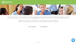 Exploros | Engage Students, Map Learning Progress, Improve Outcomes