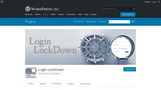 Login LockDown | WordPress.org