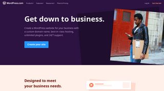 Build Your Business Website with WordPress.com Business