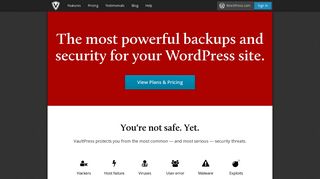 VaultPress - WordPress Backup and Security