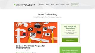 22 Best WordPress Plugins for Photographers (Most ... - Envira Gallery
