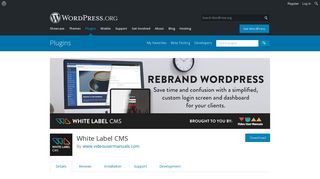 White Label CMS | WordPress.org