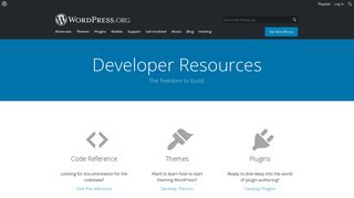 Developer WordPress - WordPress.org