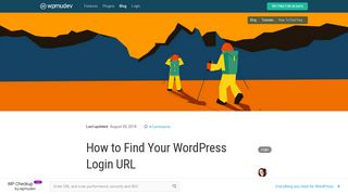 How to Find Your WordPress Login URL - WPMU DEV