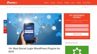 14+ Best Social Login WordPress Plugins for 2018 - Sourcewp