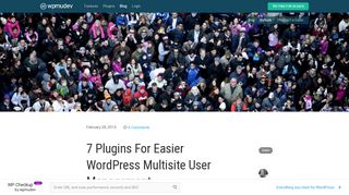 7 Plugins For Easier WordPress Multisite User Management - WPMU ...