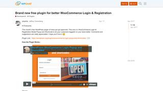 Brand new free plugin for better WooCommerce Login & Registration ...