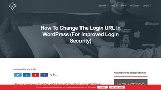 How To Change The Login URL In WordPress - Magnet4Blogging
