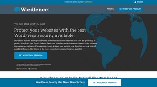 Wordfence: WordPress Security Plugin
