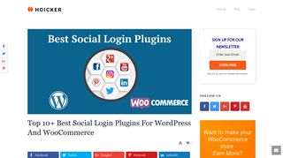 Top 10+ Best Social Login Plugins for WordPress and WooCommerce ...