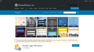 Ready Login Windows | WordPress.org