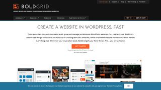 BoldGrid: Create a Website in WordPress in Minutes