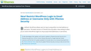 New! Restrict WordPress Login to Email Address or Username Only ...