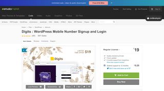 Digits : WordPress Mobile Number Signup and Login by UnitedOver ...