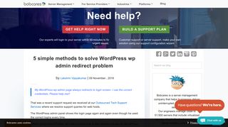 5 simple methods to solve Wordpress wp admin redirect problem