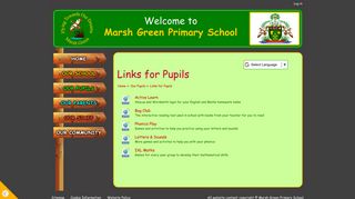 Links for Pupils | Marsh Green Primary School
