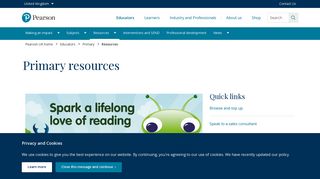 Primary resources | Pearson UK