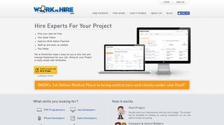 WorknHire: Hire Freelancers in India & Find Freelance Jobs Online