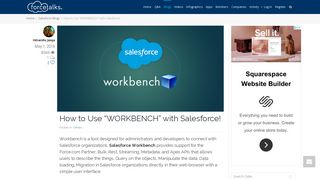 Salesforce | How to Use “WORKBENCH” with Salesforce! – Forcetalks
