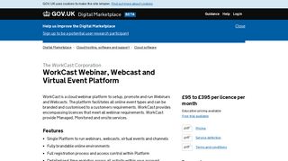WorkCast Webinar, Webcast and Virtual Event Platform - Digital ...