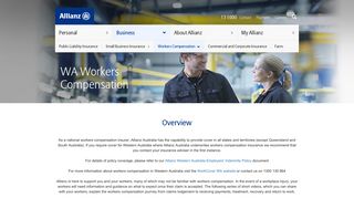 WA Workers Compensation - Workers Compensation Insurance - Allianz