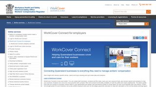 WorkCover Connect for employers - worksafe.qld.gov.au