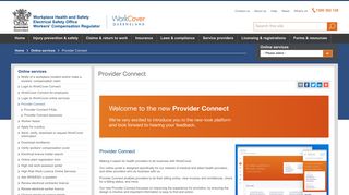 Provider Connect - worksafe.qld.gov.au