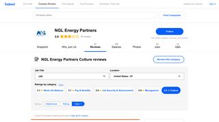Working at NGL Energy Partners: Employee Reviews about Culture ...