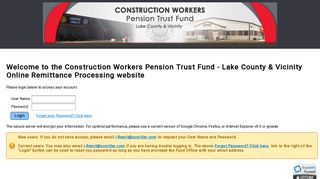 Construction Workers Pension Trust Fund