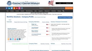 WorkFlex Solutions | ContactCenterWorld.com