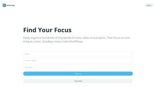 WorkFlowy: A Home For Your Mind