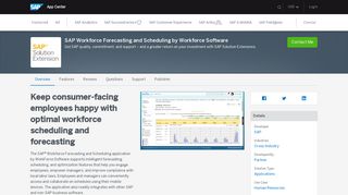 SAP Workforce Forecasting and Scheduling by Workforce Software by ...