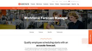 Labor Forecasting Software; Labor Planning; Workforce Plan | Kronos