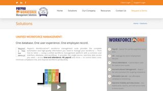 WorkforceOne™ - Paypro Corporation