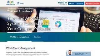 Time and Attendance - Workforce Management | TimeClock Plus
