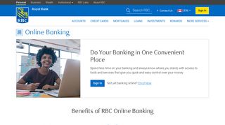 Online Banking - RBC Royal Bank