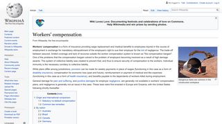 Workers' compensation - Wikipedia
