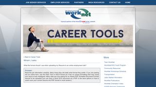 Job Seeker Career Tools | San Joaquin County WorkNet
