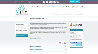 NIFHA » WorkPal Software
