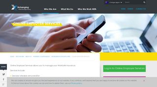 Online employer services | Xchanging plc