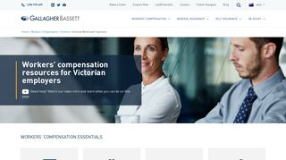 Victorian WorkCover Insurance - Gallagher Bassett