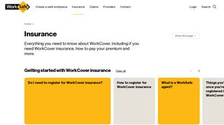 Insurance - WorkSafe