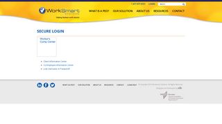 Secure Login | WorkSmart Systems is a Professional Employer ...
