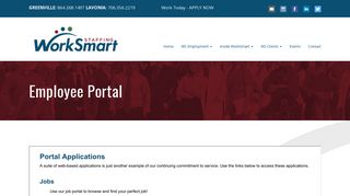 WorkSmart Staffing :: Employee Portal