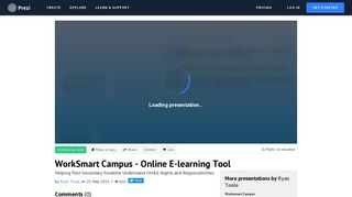 WorkSmart Campus - Online E-learning Tool by Ryan Toole on Prezi