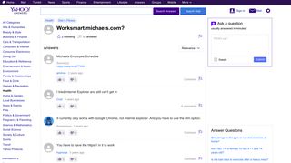 worksmart.michaels.com? | Yahoo Answers