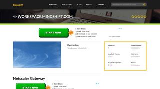 Welcome to Workspace.mindshift.com - Netscaler Gateway